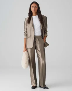 Hot Wide Leg Pants MOSMIC mit elastischem Gummibund Hosen