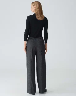 Online Wide Leg Pants MUKINA mit Bundfalten Hosen