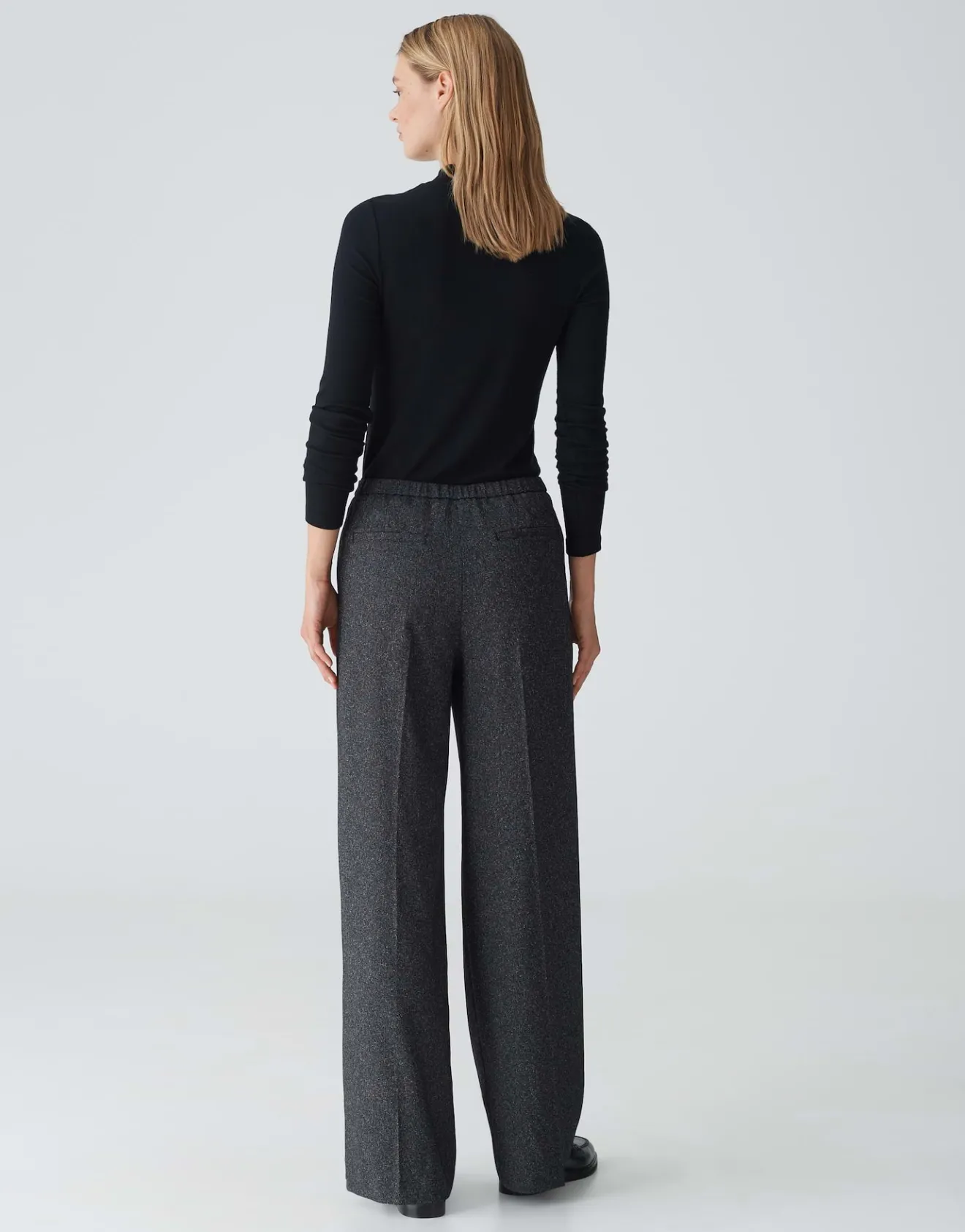 Online Wide Leg Pants MUKINA mit Bundfalten Hosen