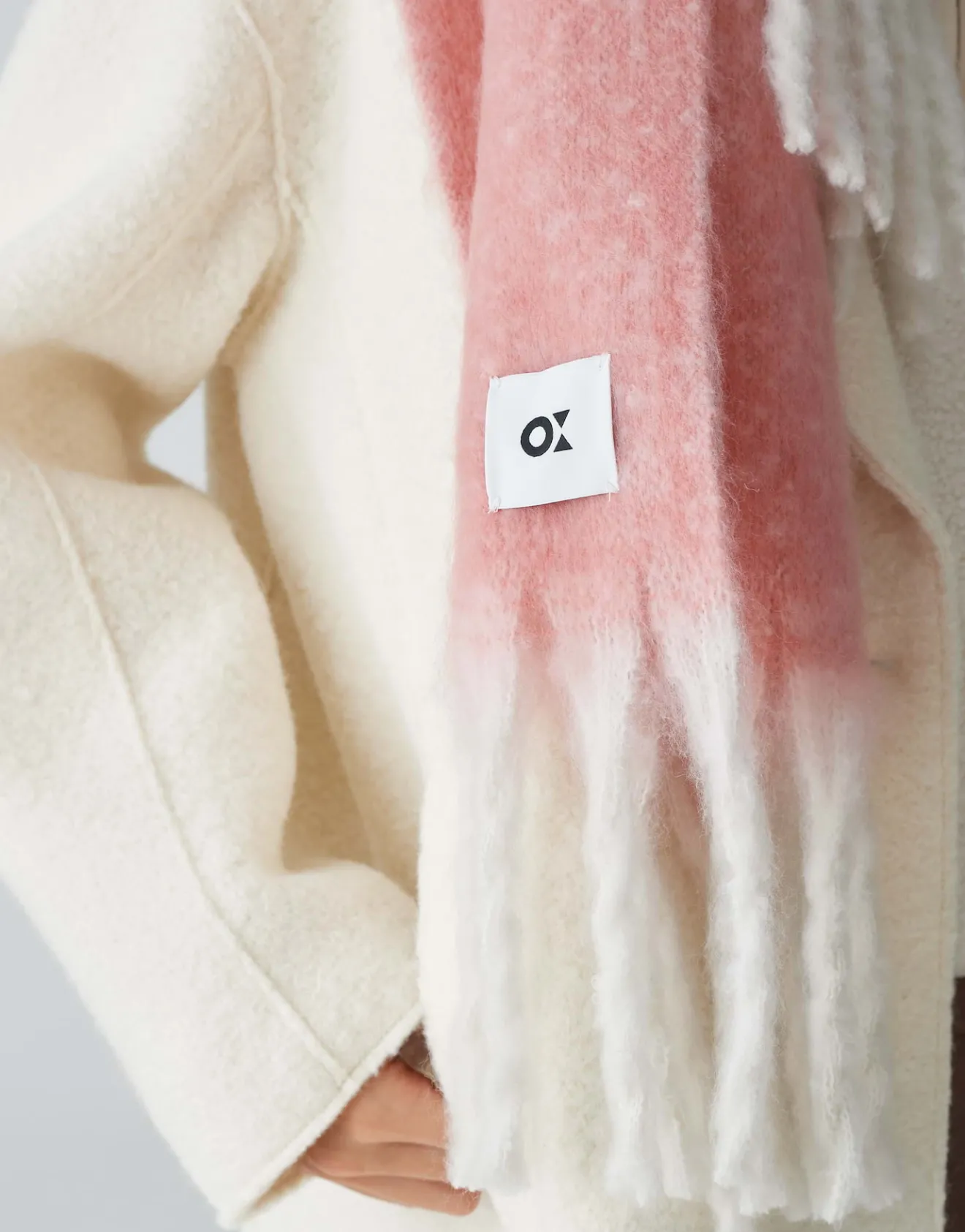 Online XXL Schal AMOVI mit flauschiger Textur Accessoires
