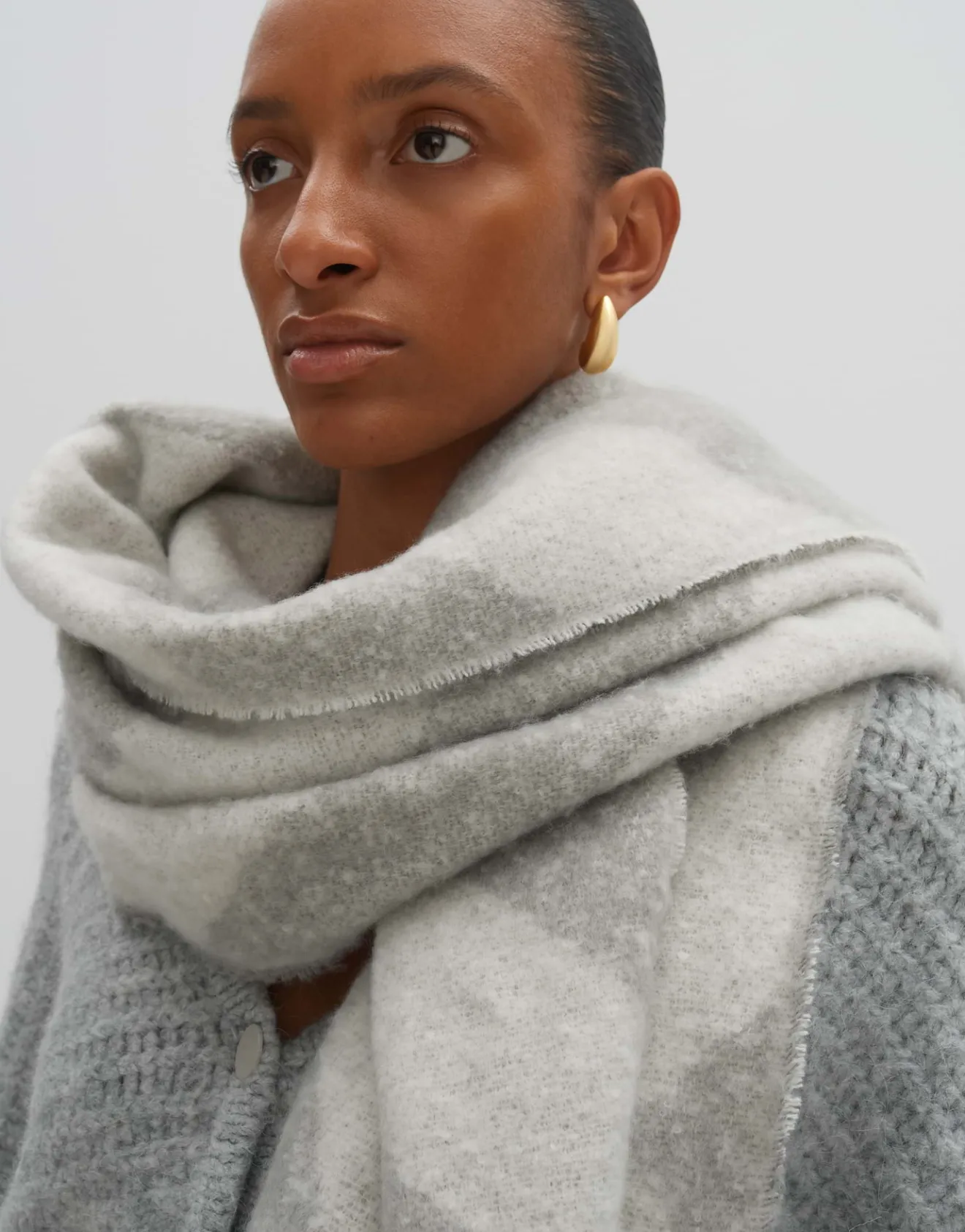 Clearance XXL Schal BINTO mit Jacquard Accessoires